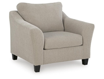 Willarae Oversized Chair - Taupe