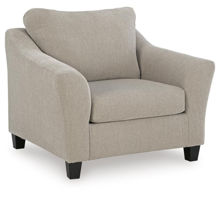 Willarae Oversized Chair - Taupe