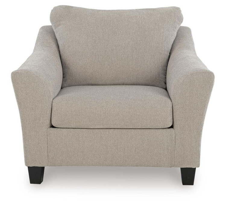 Willarae Oversized Chair - Taupe