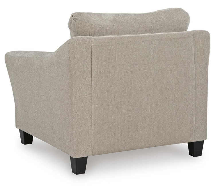 Willarae Oversized Chair - Taupe