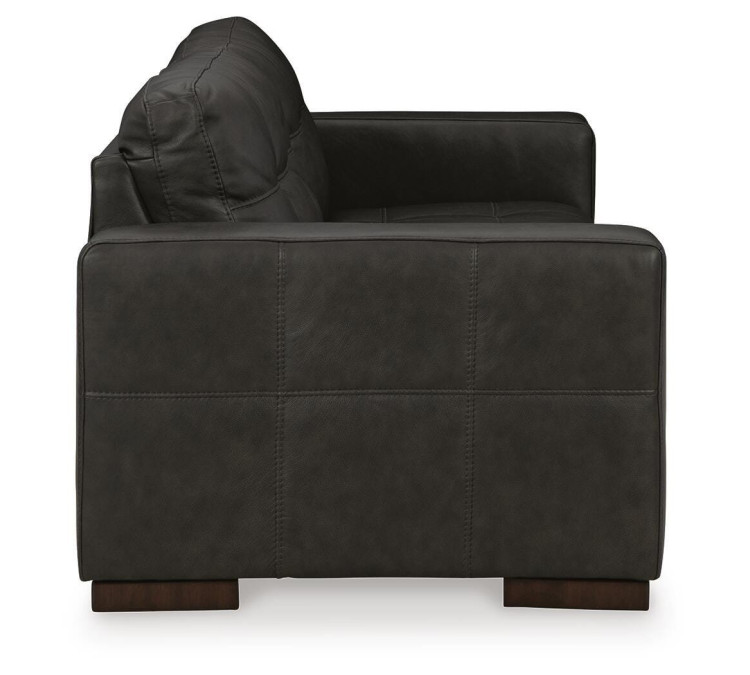 Luigi Sofa, Loveseat, Chair and Ottoman - Thunder