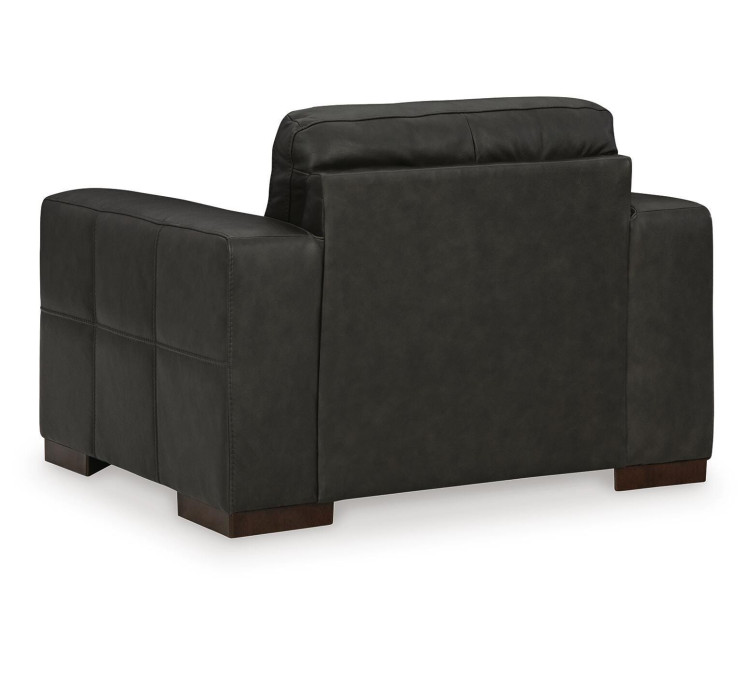 Luigi Sofa, Loveseat, Chair and Ottoman - Thunder