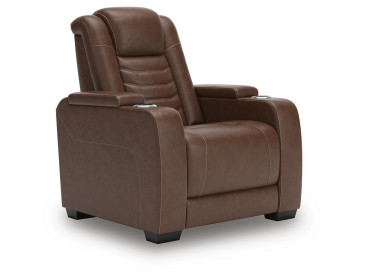 High Impact Power Recliner - Tobacco