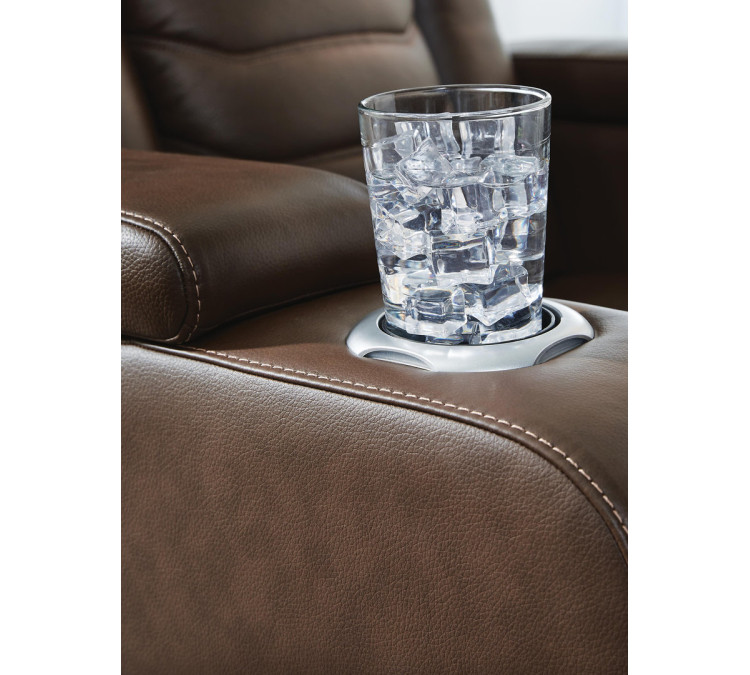 High Impact Power Recliner - Tobacco