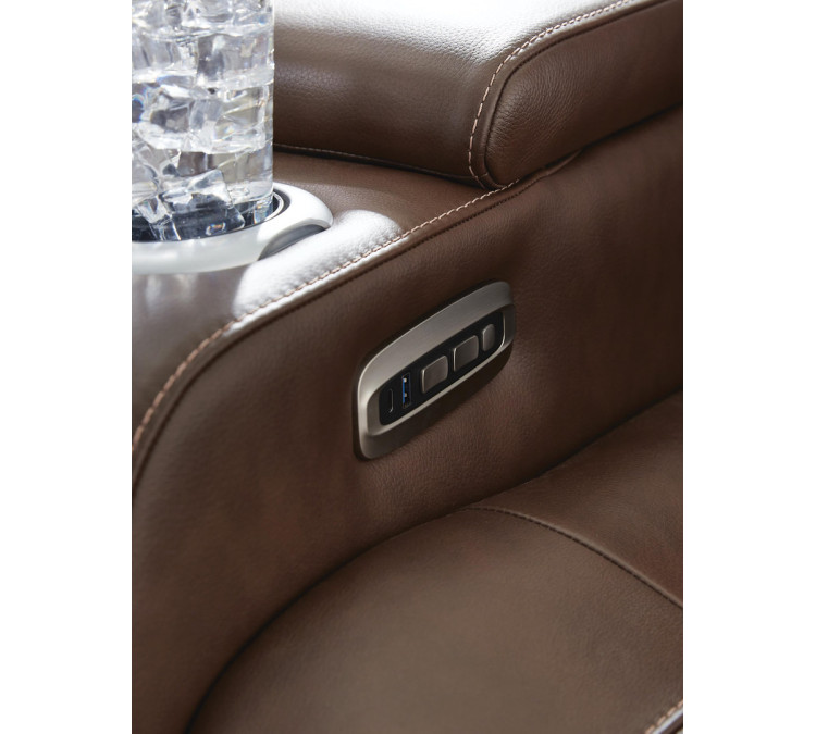 High Impact Power Recliner - Tobacco