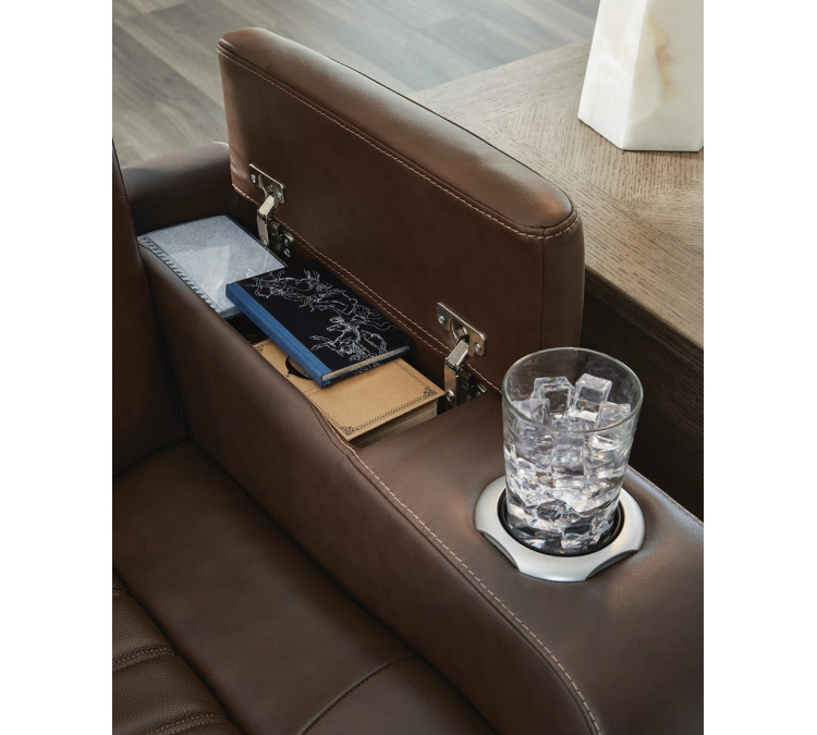 High Impact Power Recliner - Tobacco