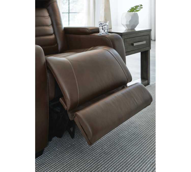 High Impact Power Recliner - Tobacco