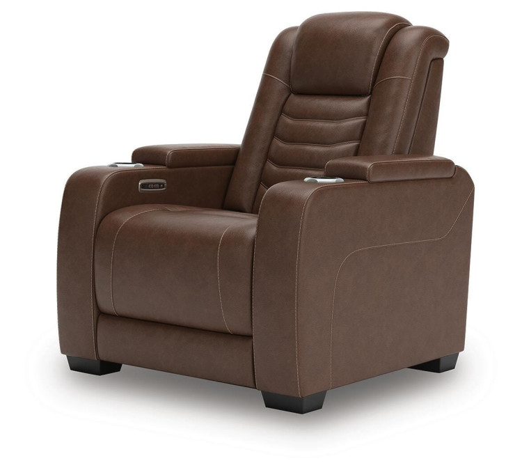 High Impact Power Recliner - Tobacco