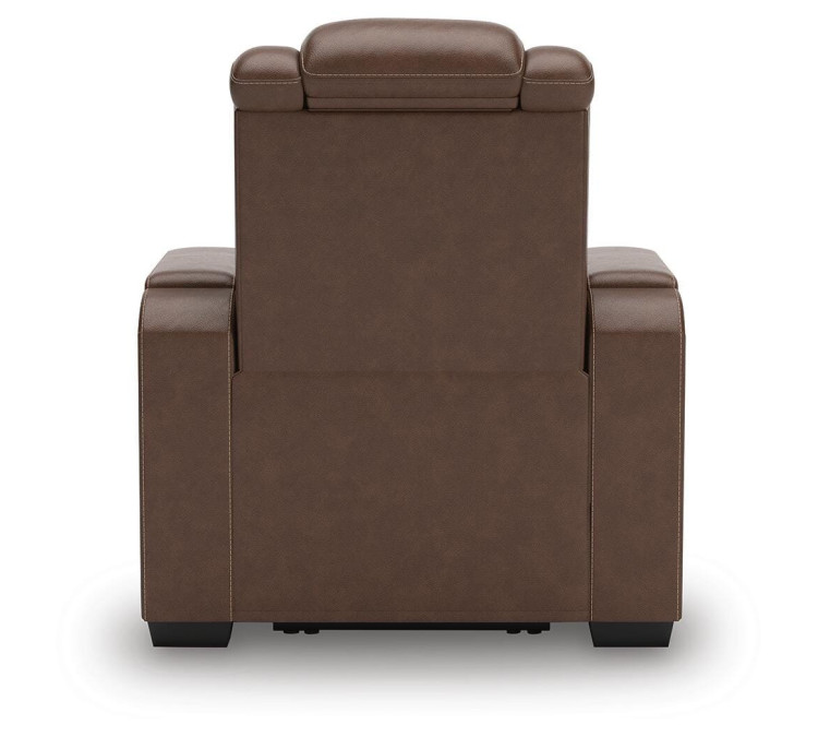 High Impact Power Recliner - Tobacco