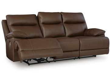 VonRyan Power Reclining Sofa - Tobacco