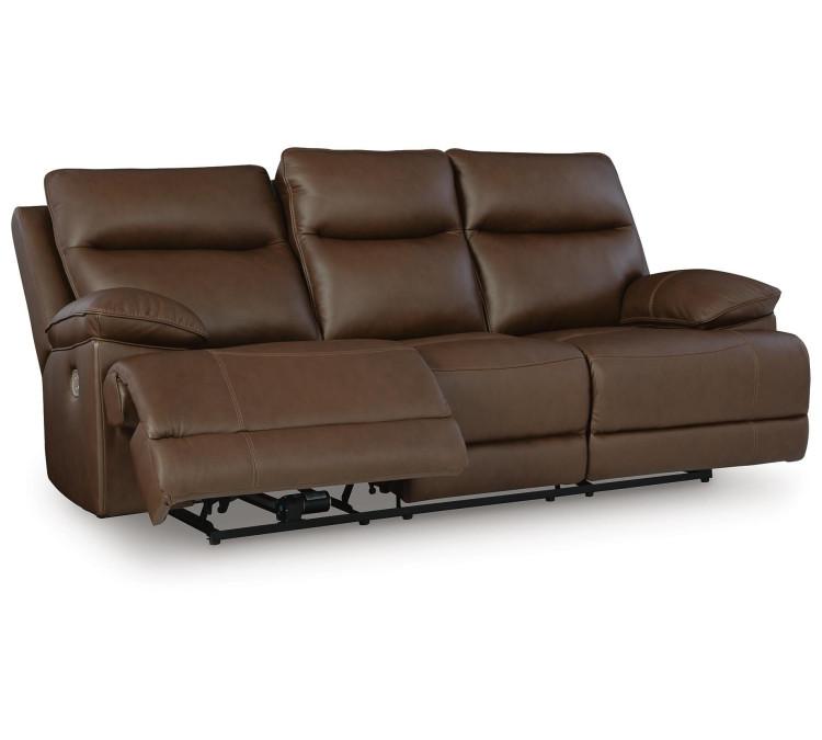 VonRyan Power Reclining Sofa - Tobacco