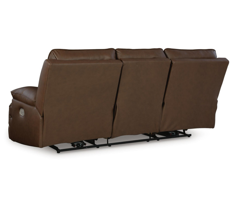 VonRyan Power Reclining Sofa - Tobacco