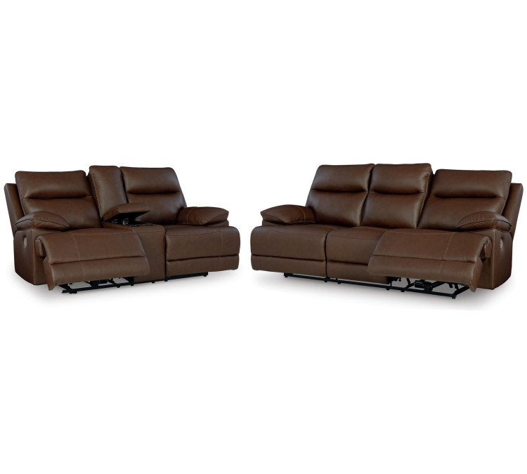 VonRyan Sofa and Loveseat - Tobacco