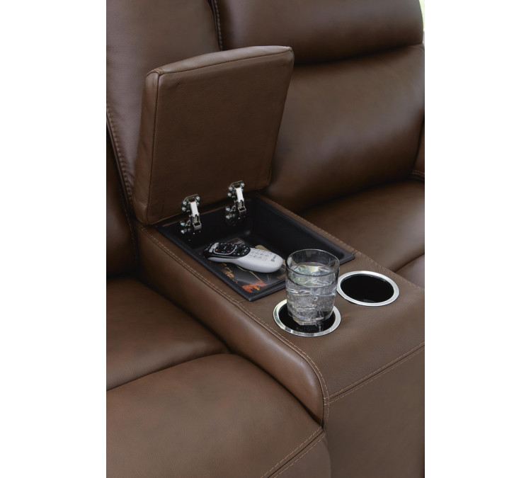 VonRyan Sofa and Loveseat - Tobacco