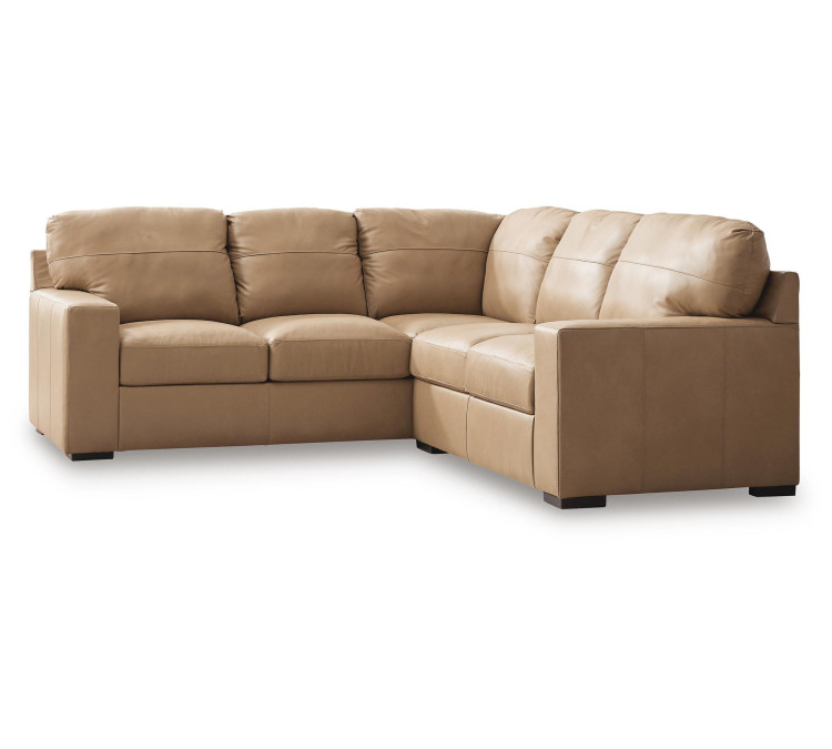 Bandon 2-Piece Sectional - Toffee
