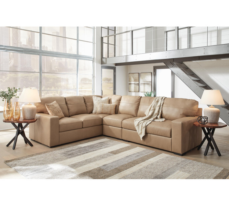 Bandon 3-Piece Sectional - Toffee