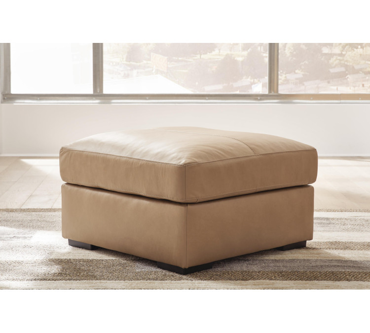 Bandon Oversized Accent Ottoman - Toffee