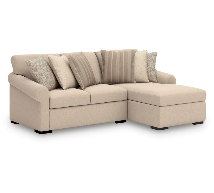 LadyMae 2-Piece Sectional with Chaise - Twill