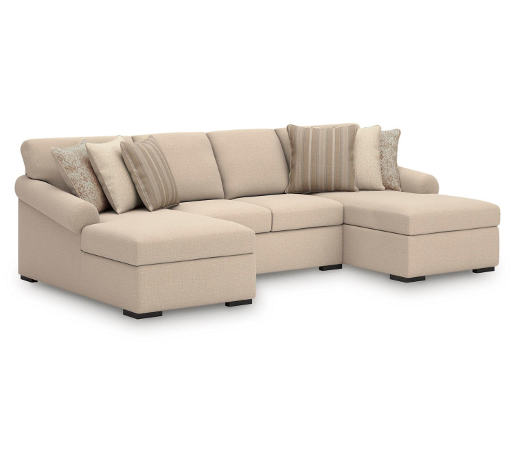 LadyMae 3-Piece Sectional with Chaise - Twill