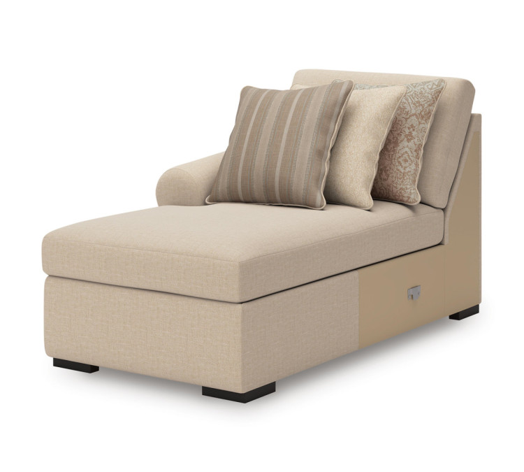 LadyMae 3-Piece Sectional with Chaise - Twill