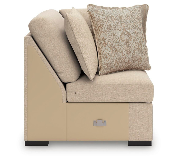 LadyMae 4-Piece Sectional - Twill