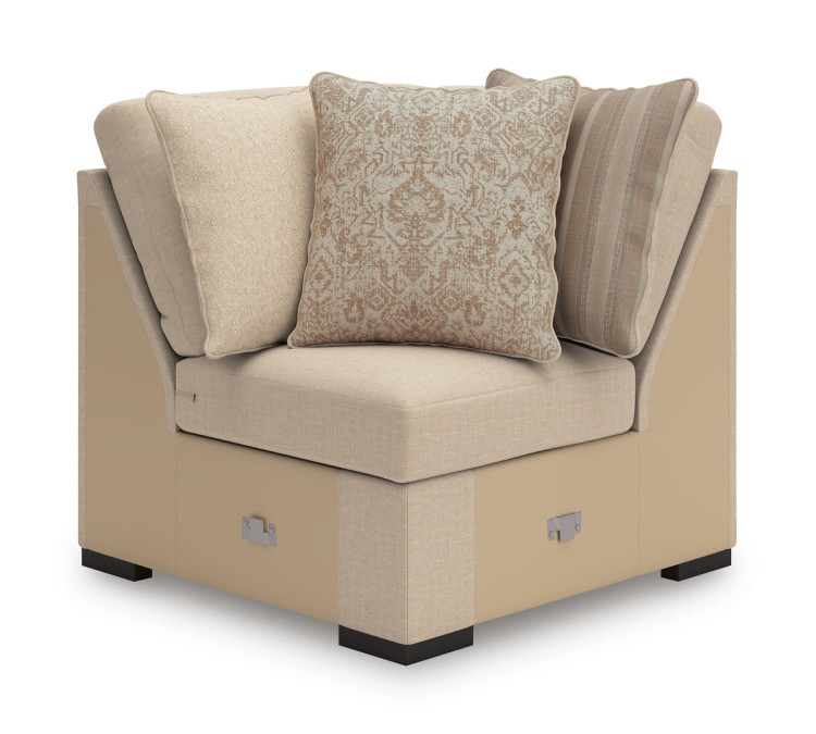 LadyMae 5-Piece Sectional with Chaise - Twill