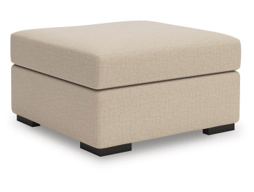 LadyMae Oversized Accent Ottoman - Twill