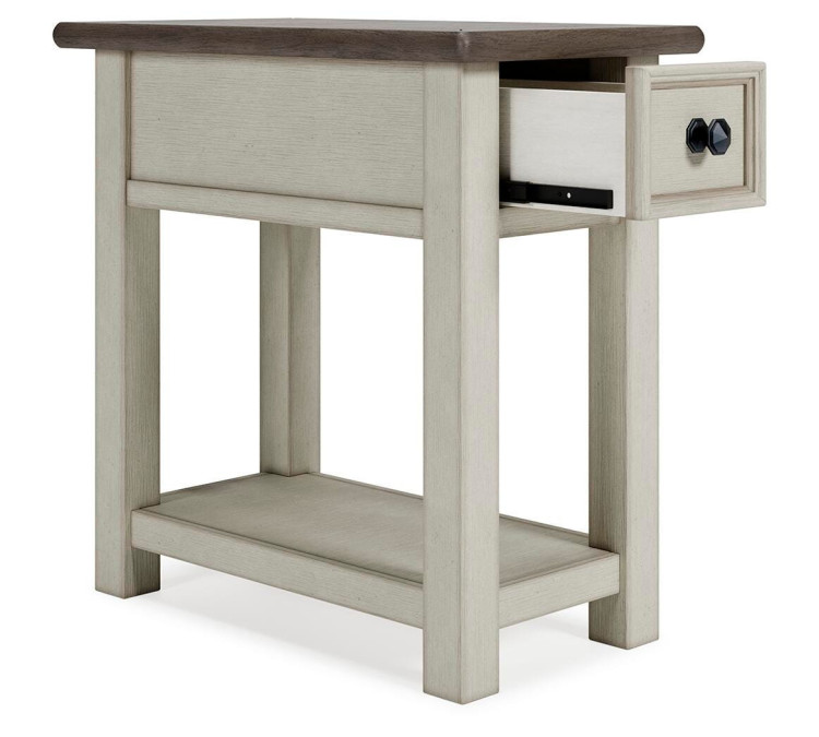 Bolanburg Chairside End Table - Two-tone
