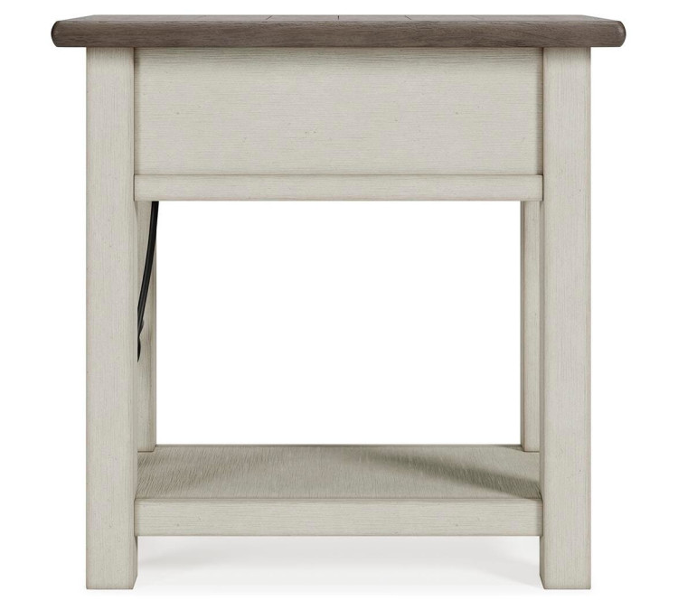 Bolanburg Chairside End Table - Two-tone