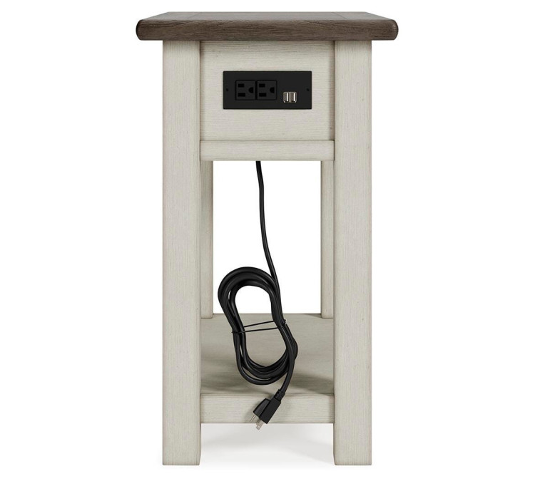 Bolanburg Chairside End Table - Two-tone