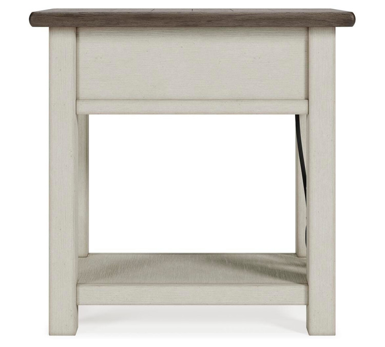 Bolanburg Chairside End Table - Two-tone