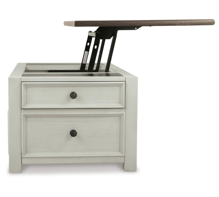 Bolanburg Coffee Table with Lift Top - Two-tone