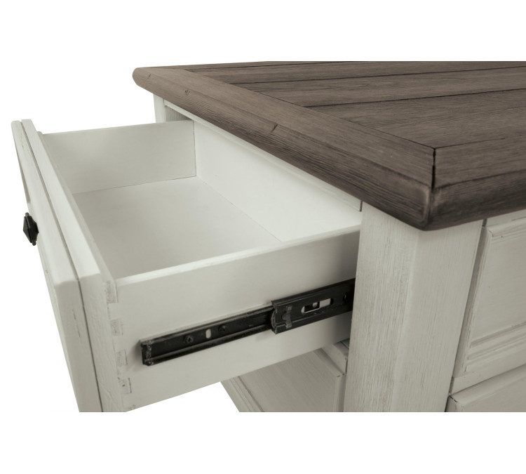 Bolanburg Coffee Table with Lift Top - Two-tone