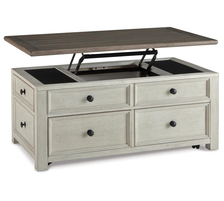 Bolanburg Coffee Table with Lift Top - Two-tone