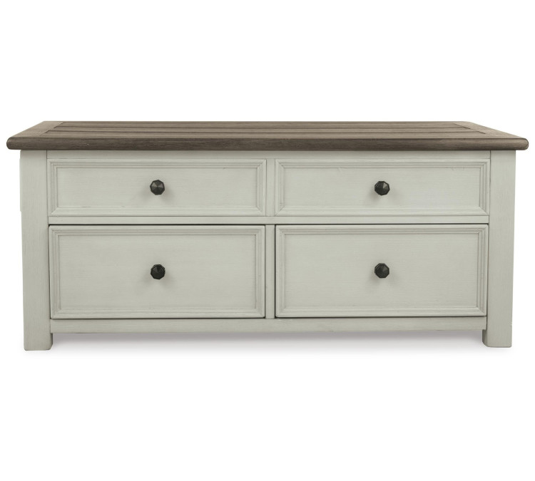 Bolanburg Coffee Table with Lift Top - Two-tone