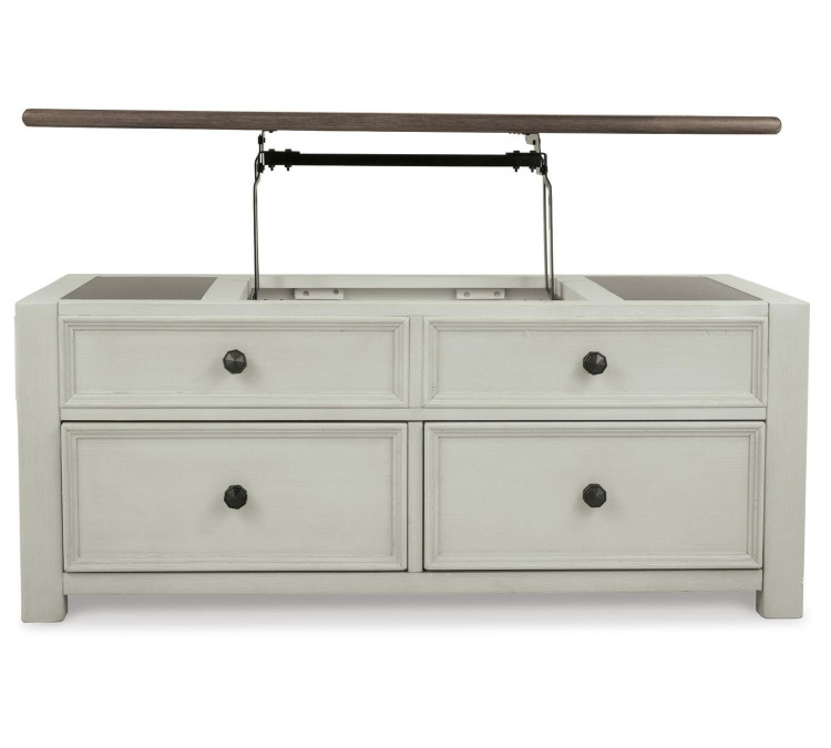 Bolanburg Coffee Table with Lift Top - Two-tone