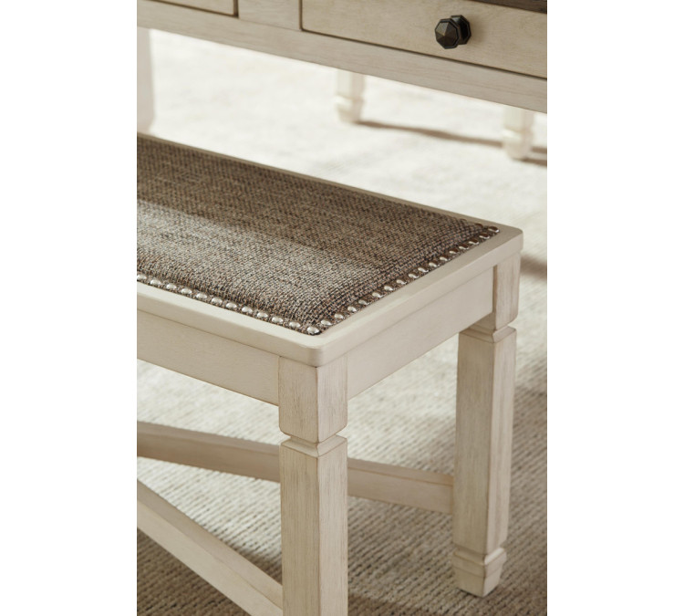 Bolanburg Dining Bench - Two-tone