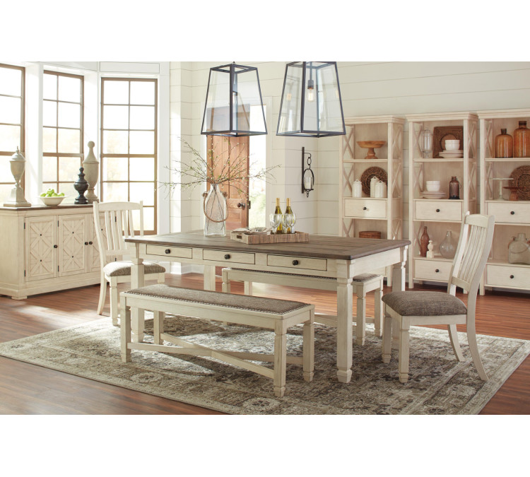 Bolanburg Dining Bench - Two-tone