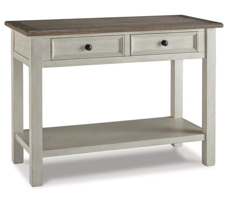 Bolanburg Sofa/Console Table - Two-tone
