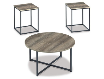 Wadeworth Table (Set of 3) - Two-tone