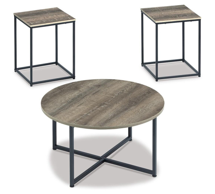 Wadeworth Table (Set of 3) - Two-tone