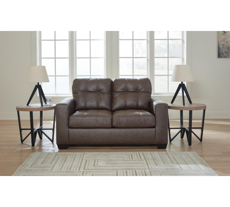 Barlin Mills Loveseat - Umber