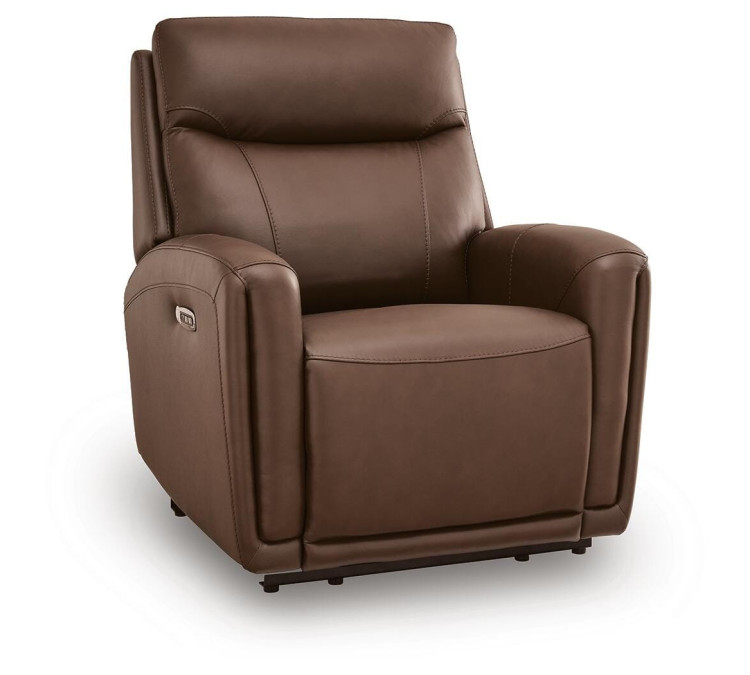 Bosara Power AutoGlide Recliner with Audio System - Umber