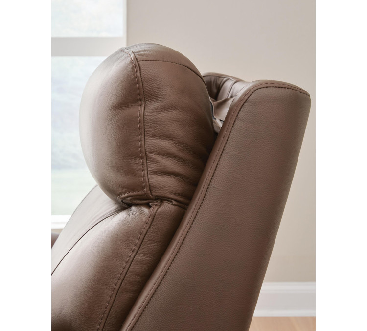 Bosara Power AutoGlide Recliner with Audio System - Umber