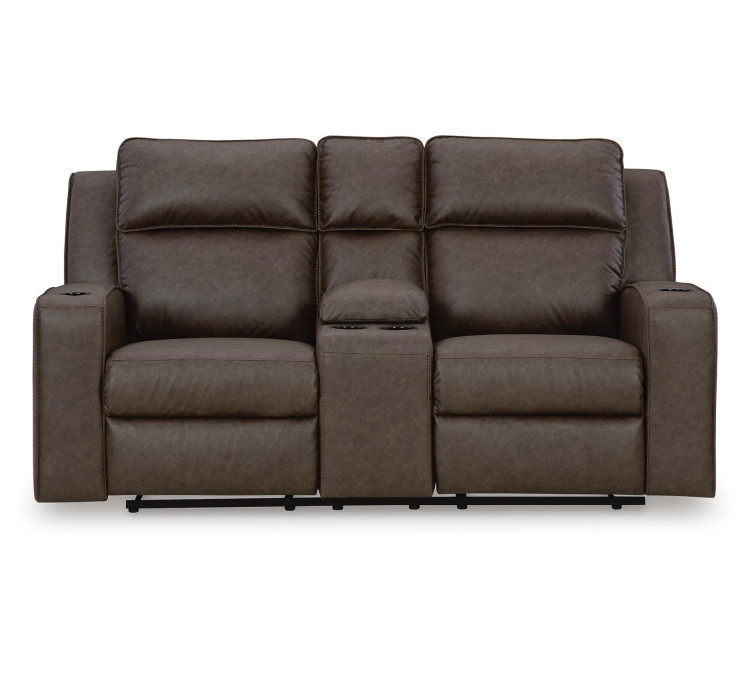 Lavenhorne Sofa, Loveseat and Recliner - Umber