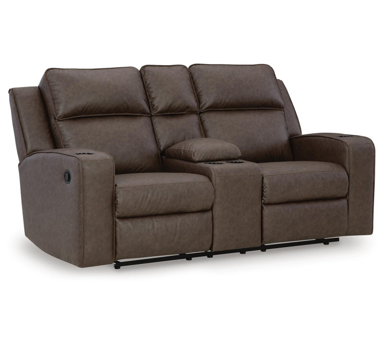 Lavenhorne Sofa, Loveseat and Recliner - Umber