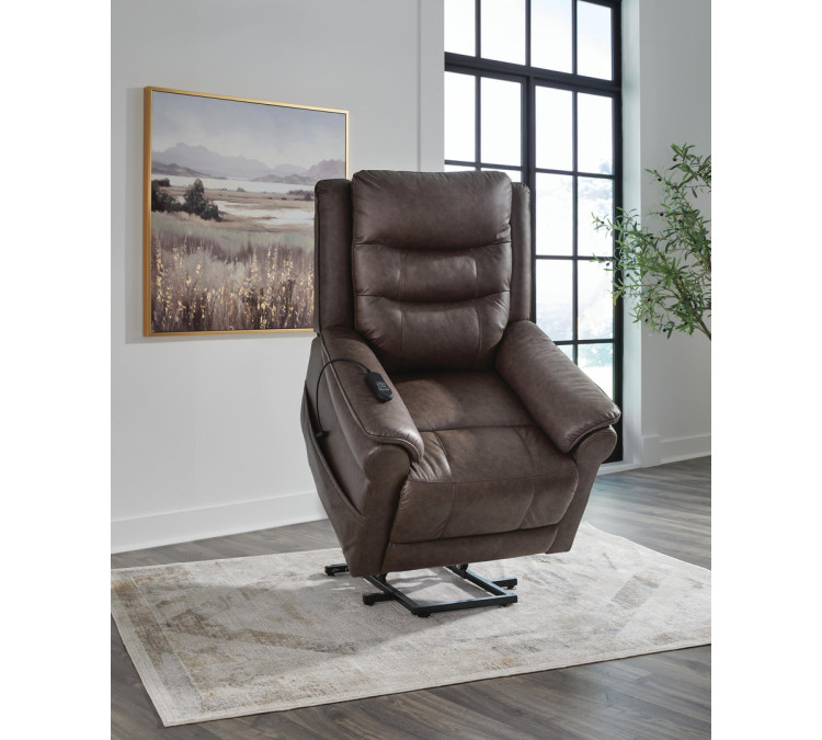 Oatman Power Lift Recliner - Umber