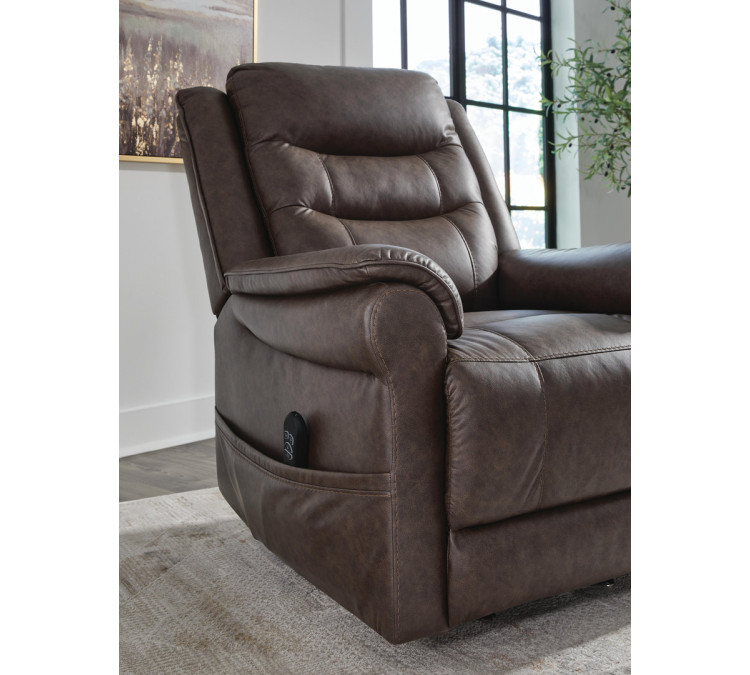 Oatman Power Lift Recliner - Umber