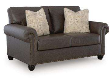 Roxmere Loveseat - Umber
