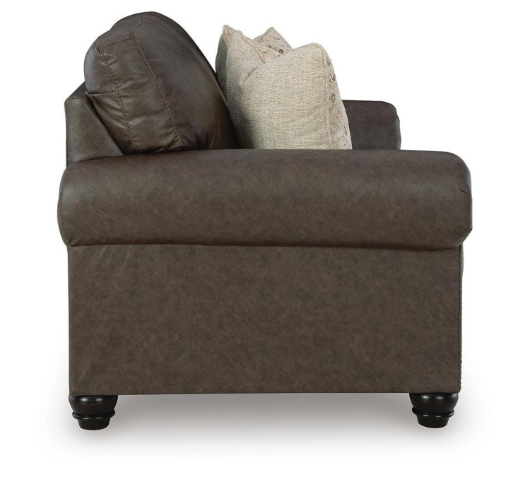 Roxmere Loveseat - Umber